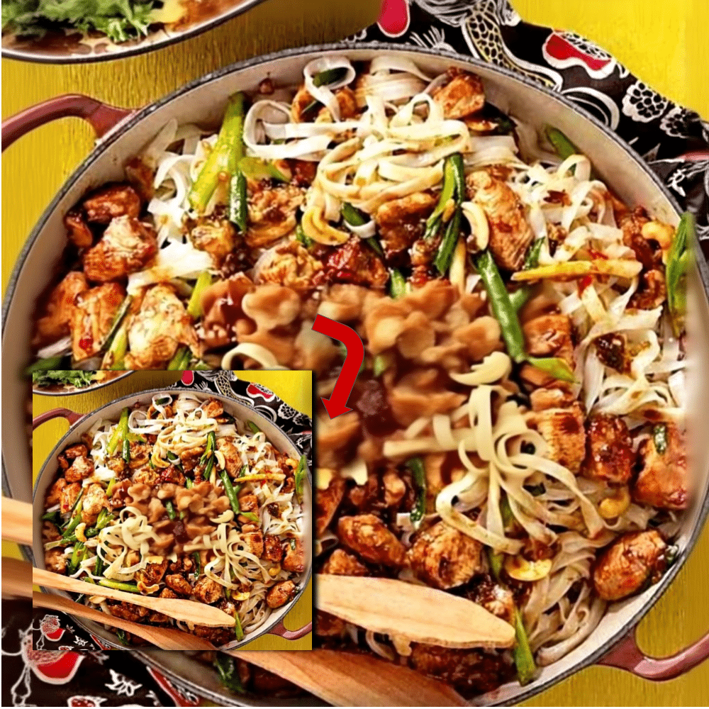 Best Chicken Rice Noodle Stir-fry (Quick & Easy Recipe)