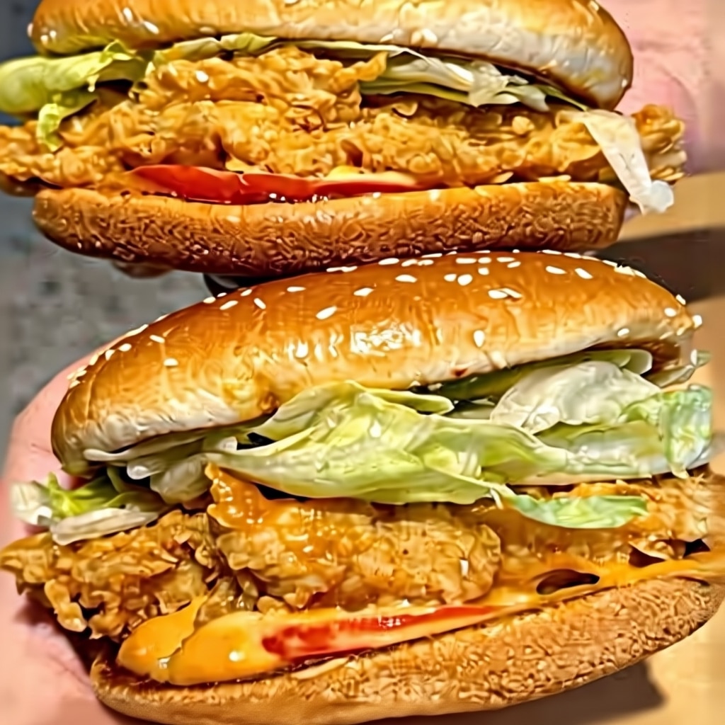 The Best Crispy Fried Chicken Burger Recipe