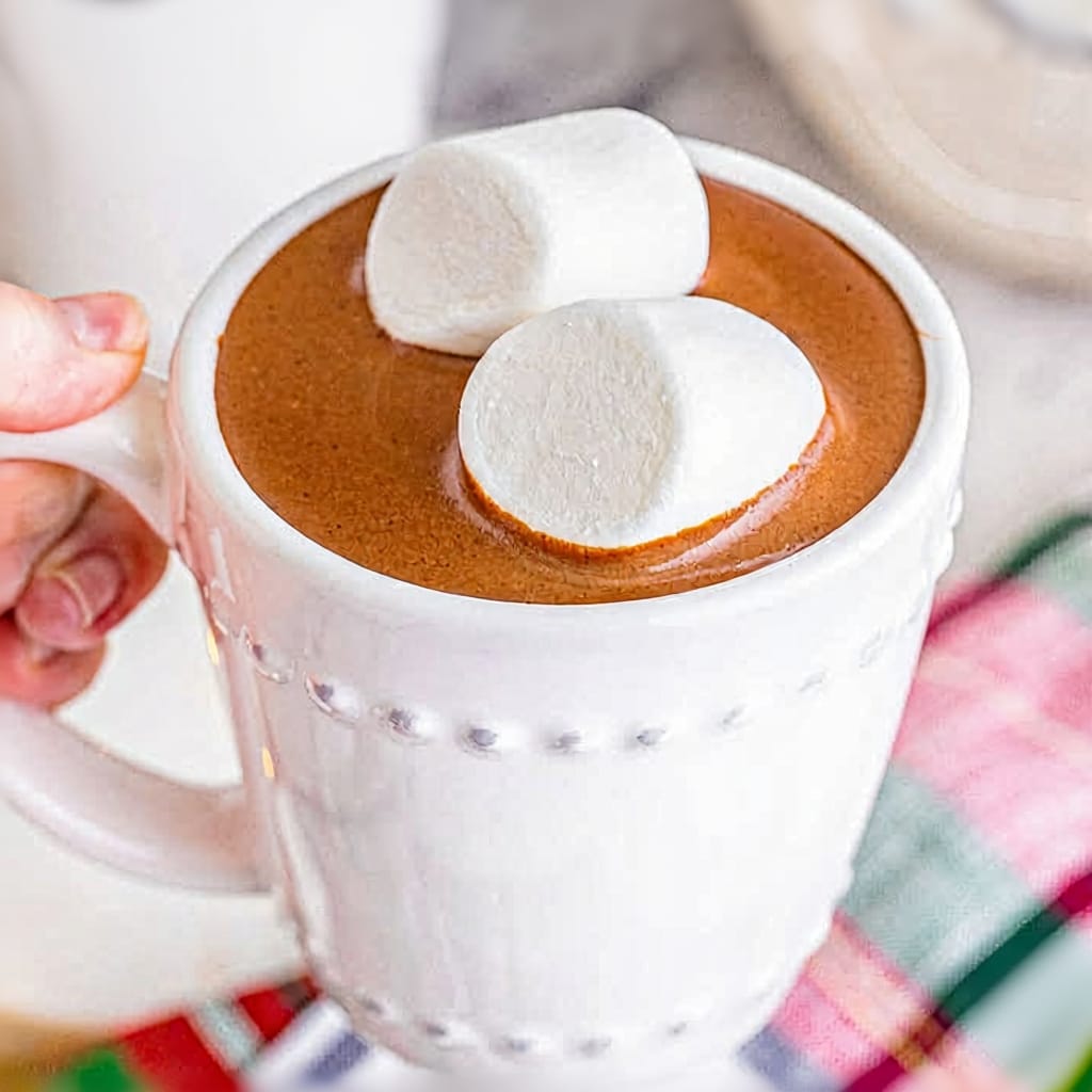 Creamy Crockpot Hot Chocolate Recipe (Easy 6-Ingredient Batch)