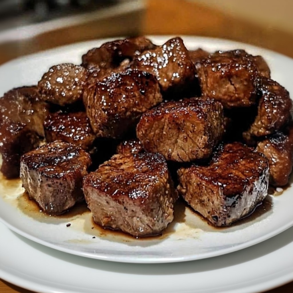 Easy Crockpot Steak Bites (Tender & Juicy!)