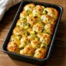 Easy Dill Pickle Cheddar Pull Apart Bread