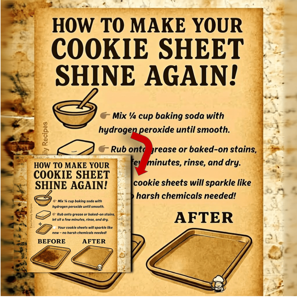 DIY Oven Cookie Sheet Cleaner: Make Pans Shine Again