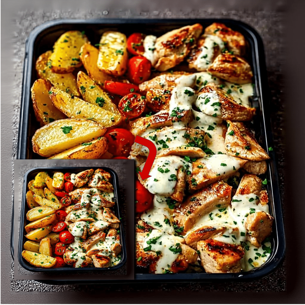 Best Garlic Butter Chicken and Potatoes (Easy One-Pan)