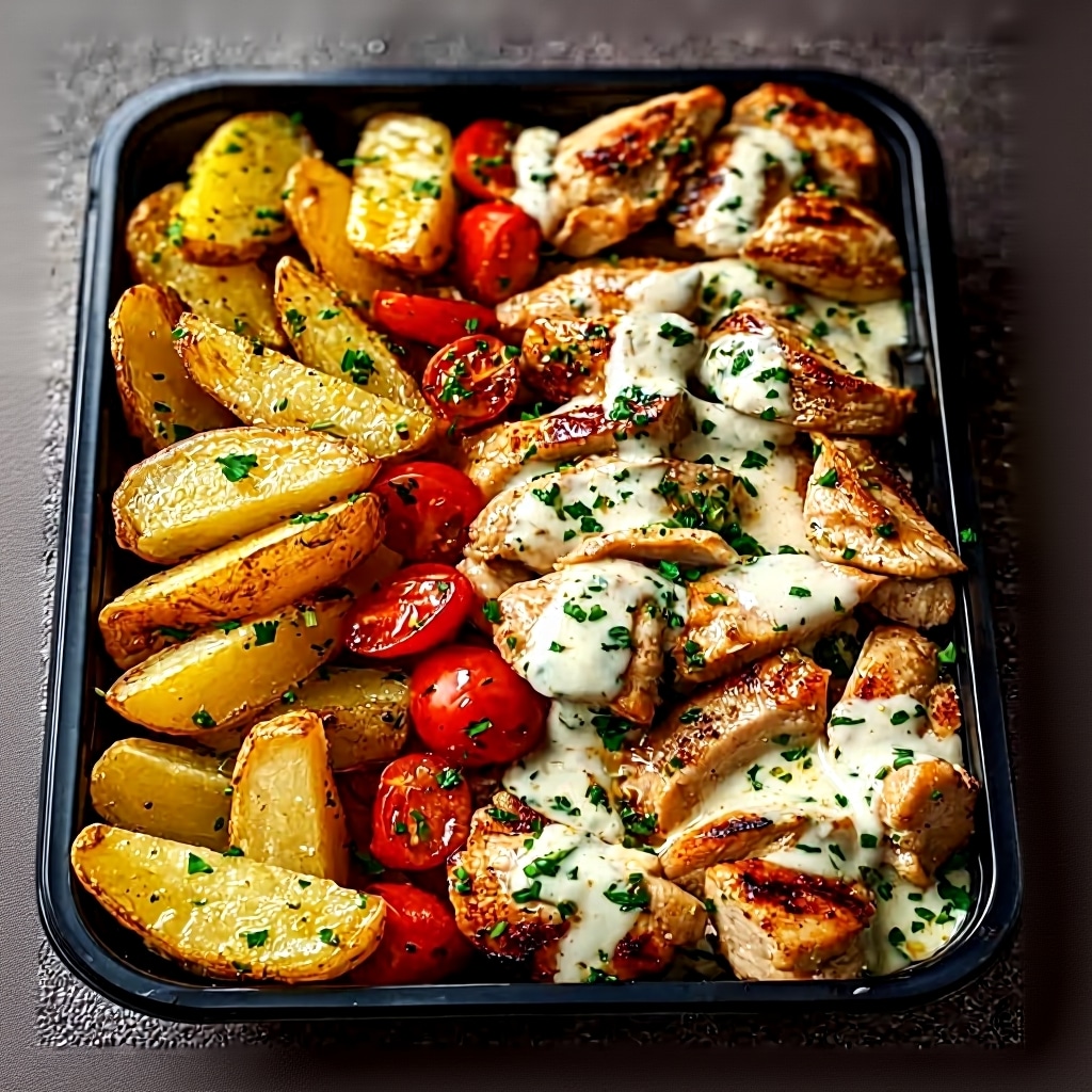 Best Garlic Butter Chicken and Potatoes (Easy One-Pan)