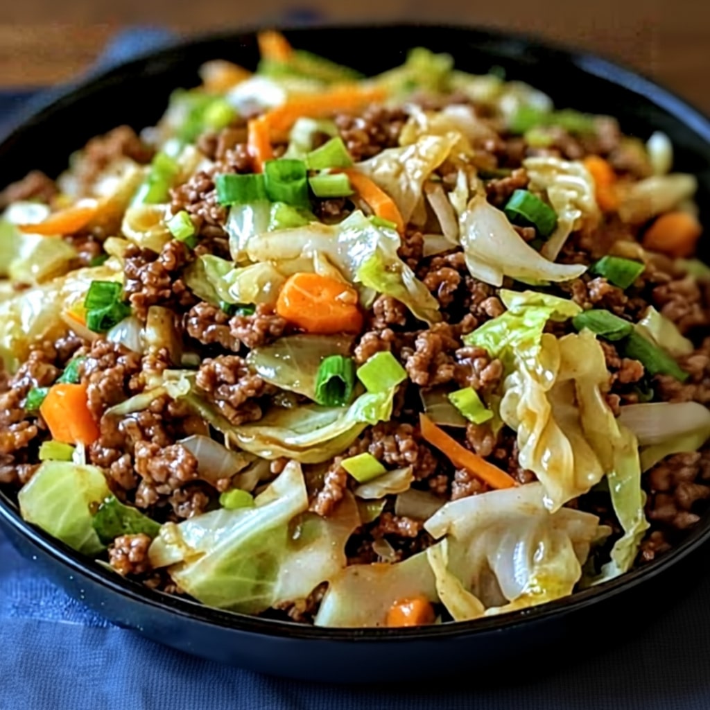 Healthy Beef Cabbage Stir Fry (20-Minute Recipe)