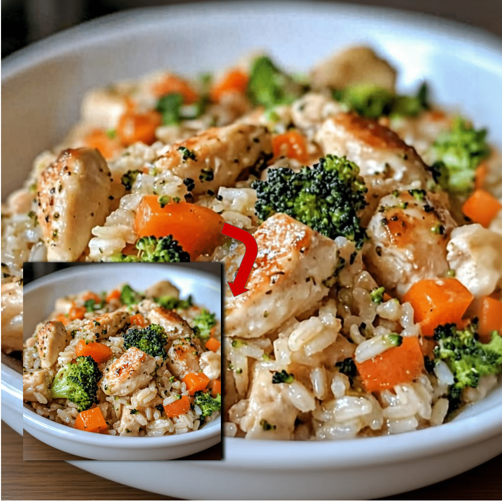 Healthy Chicken Rice Casserole Recipe - Creamy & Nutritious
