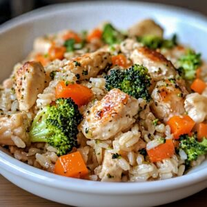 Healthy Chicken Rice Casserole Recipe - Creamy & Nutritious