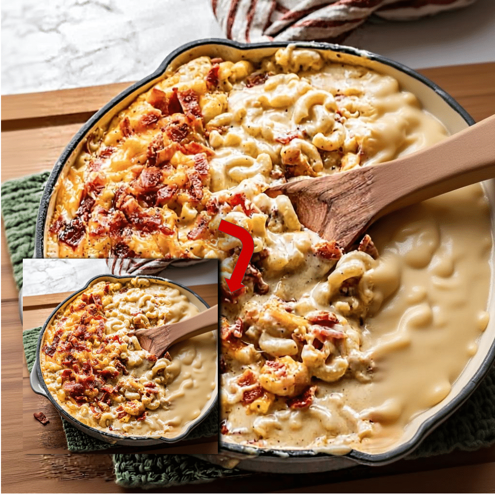 Creamy Homemade Bacon Mac and Cheese (Easy Recipe)