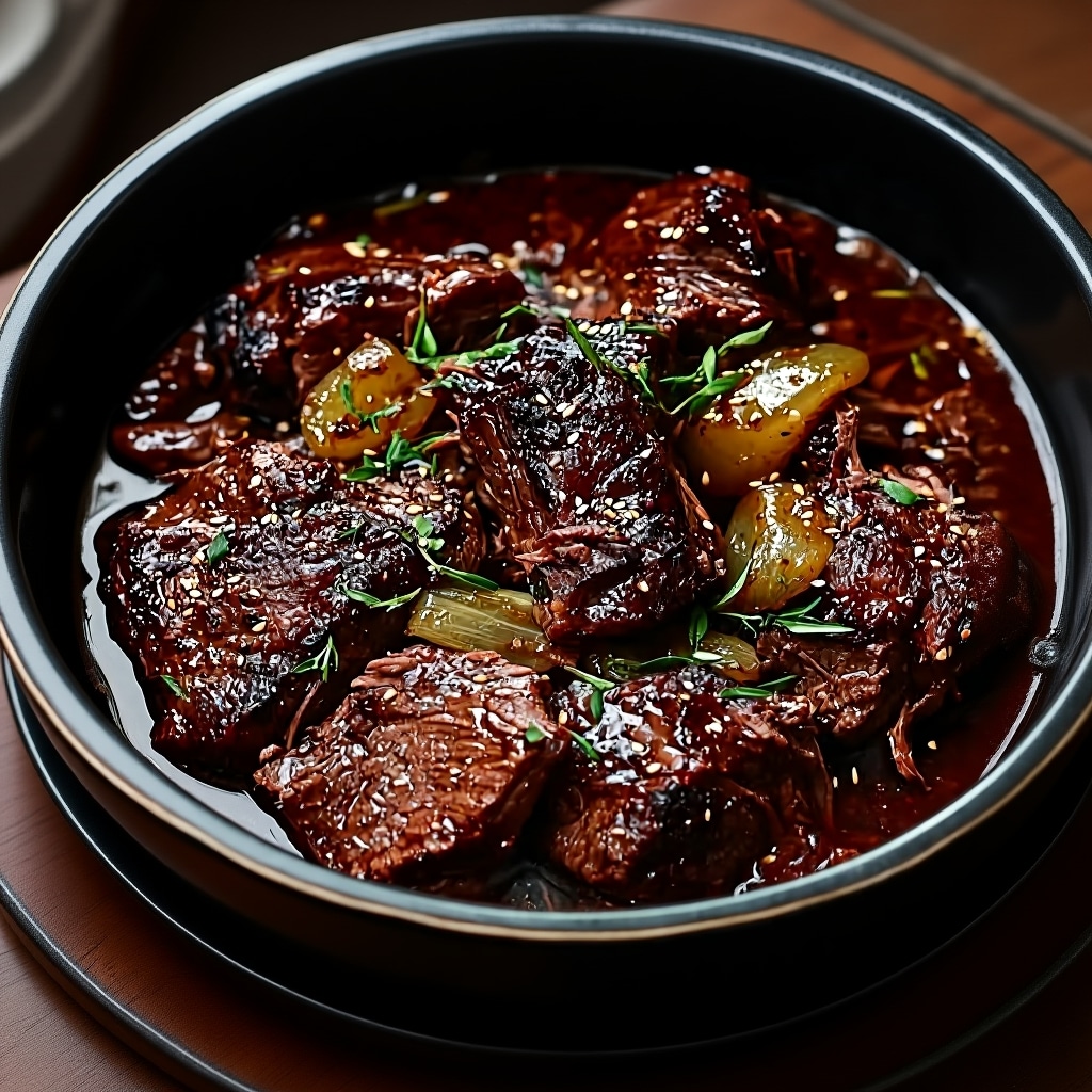 Korean Gochujang Pot Roast: Tender & Spicy Braised Beef