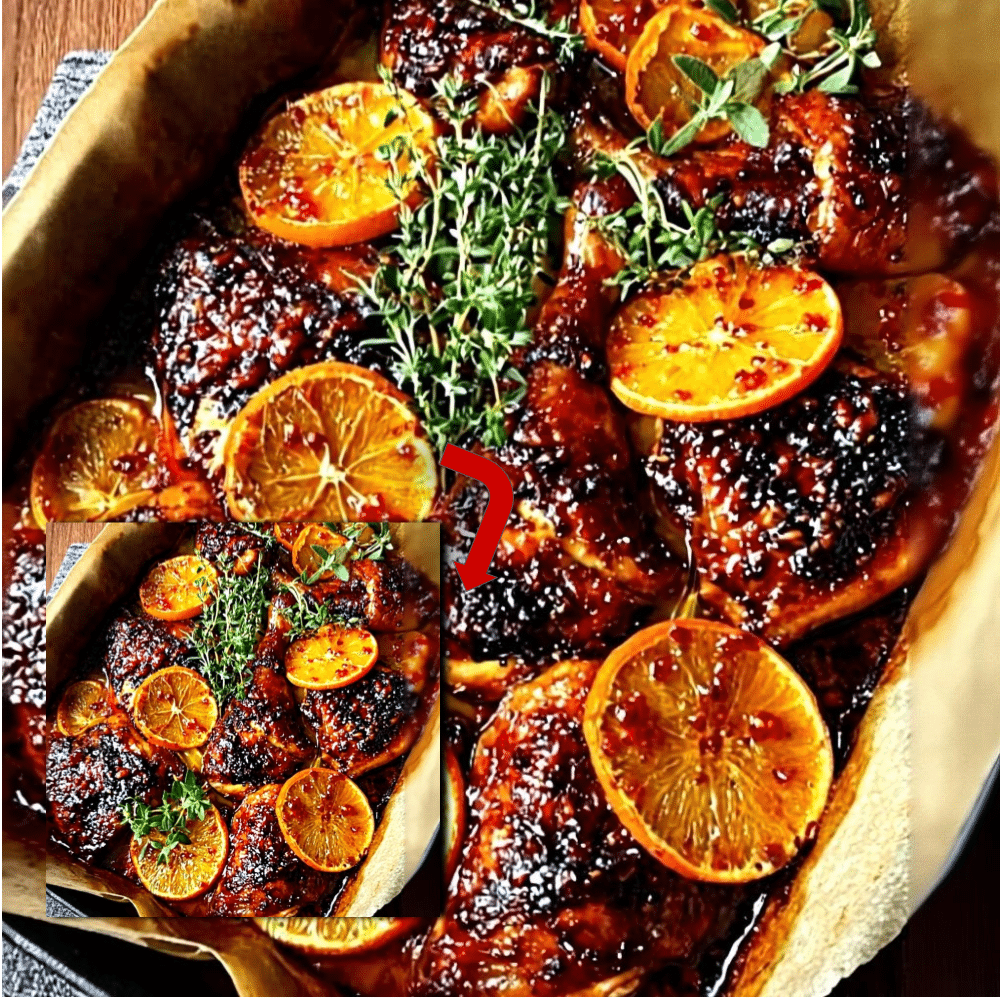 Maple Orange Glazed Chicken Quarters: Sticky & Savory Recipe