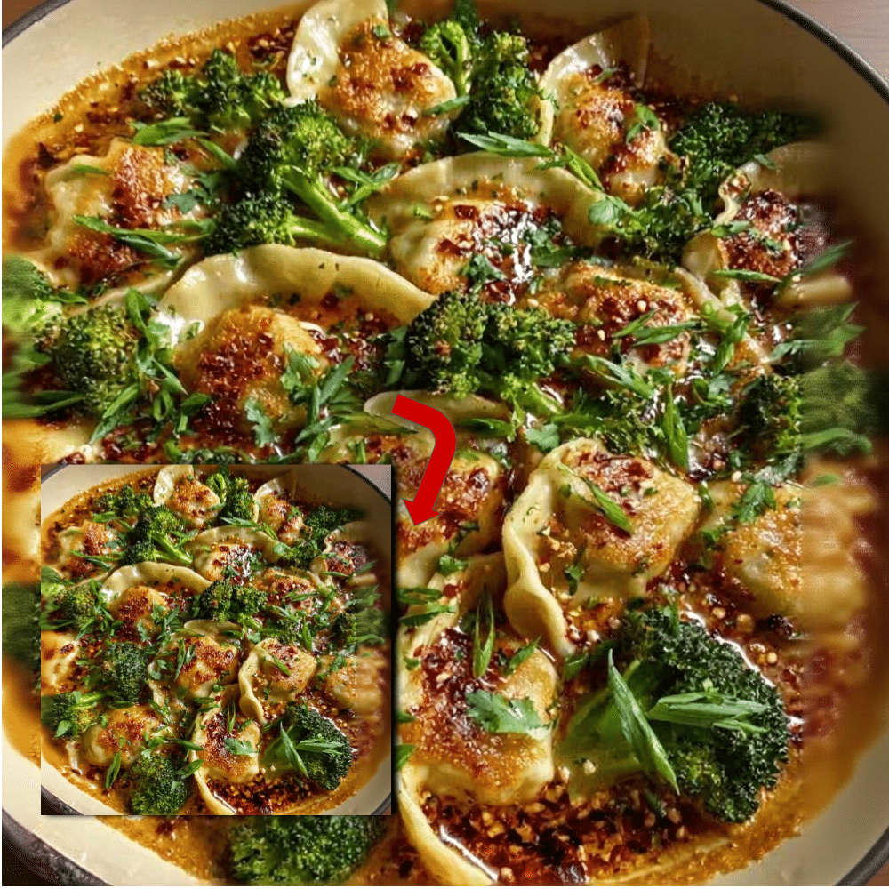 Oven-Baked Dumplings Peanut Sauce: Easy 30-Minute Casserole