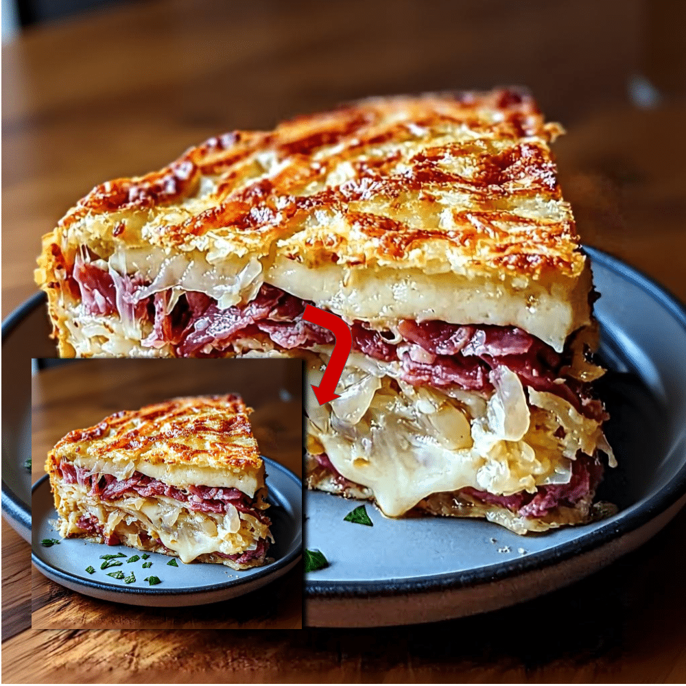 Cheesy Reuben Casserole Bake Recipe