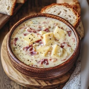 Creamy Reuben Chowder Recipe: Cozy Beef & Potato Soup
