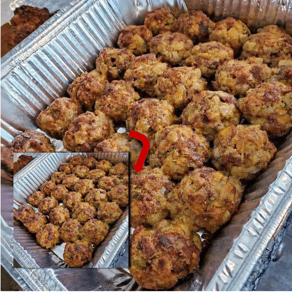 Easy Sausage Balls Recipe (The BEST Party Appetizer!)