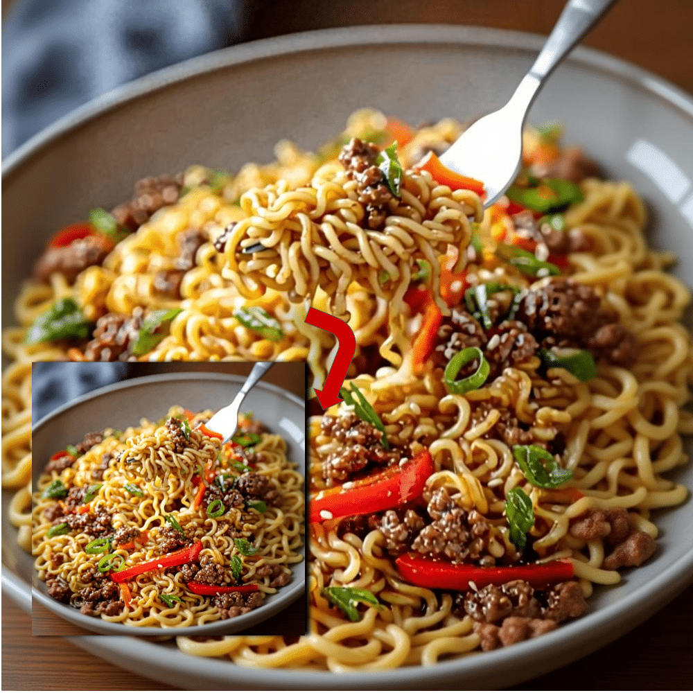Slow Cooker Beef Ramen: Easy Ground Beef Noodle Recipe