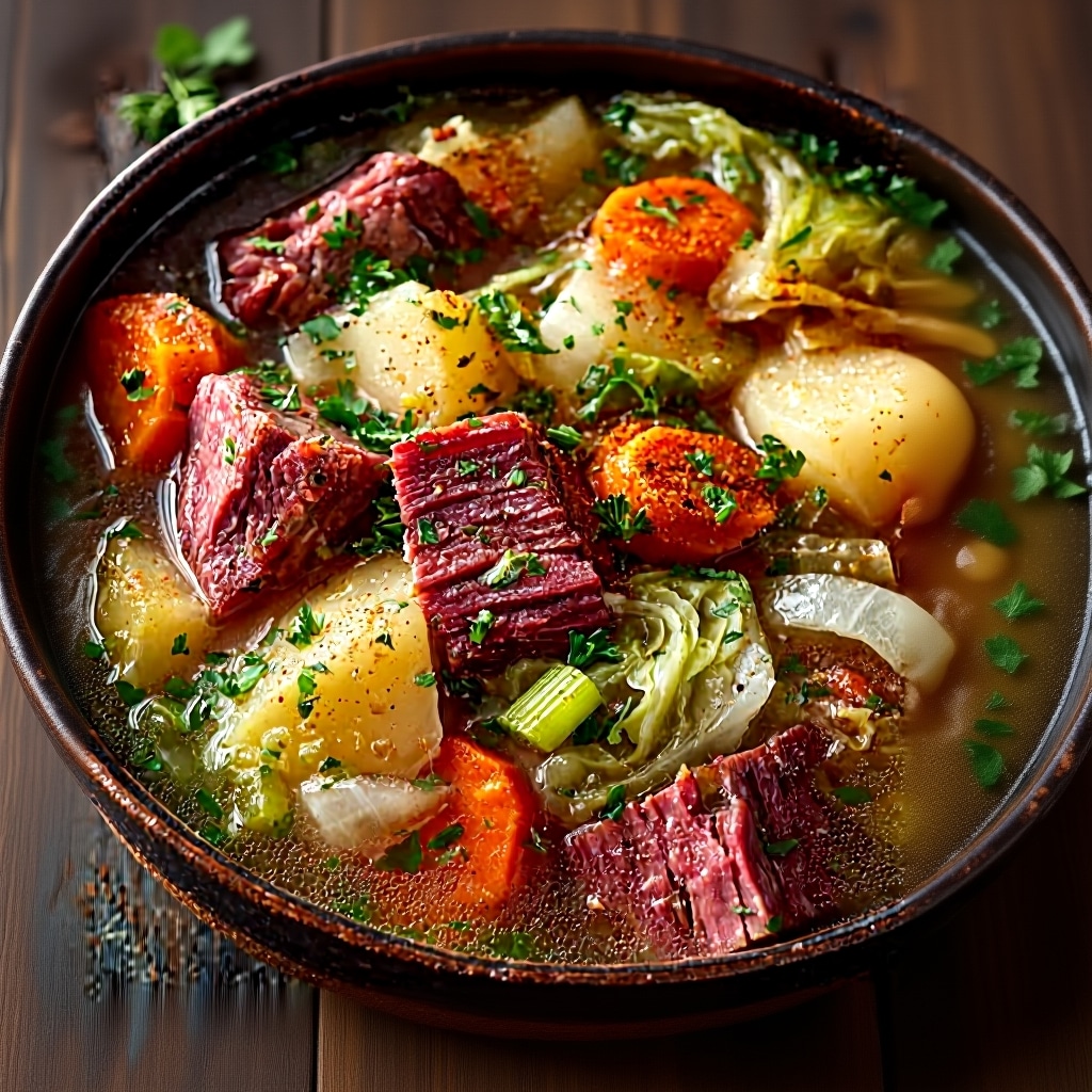 Best Slow Cooker Corned Beef Stew