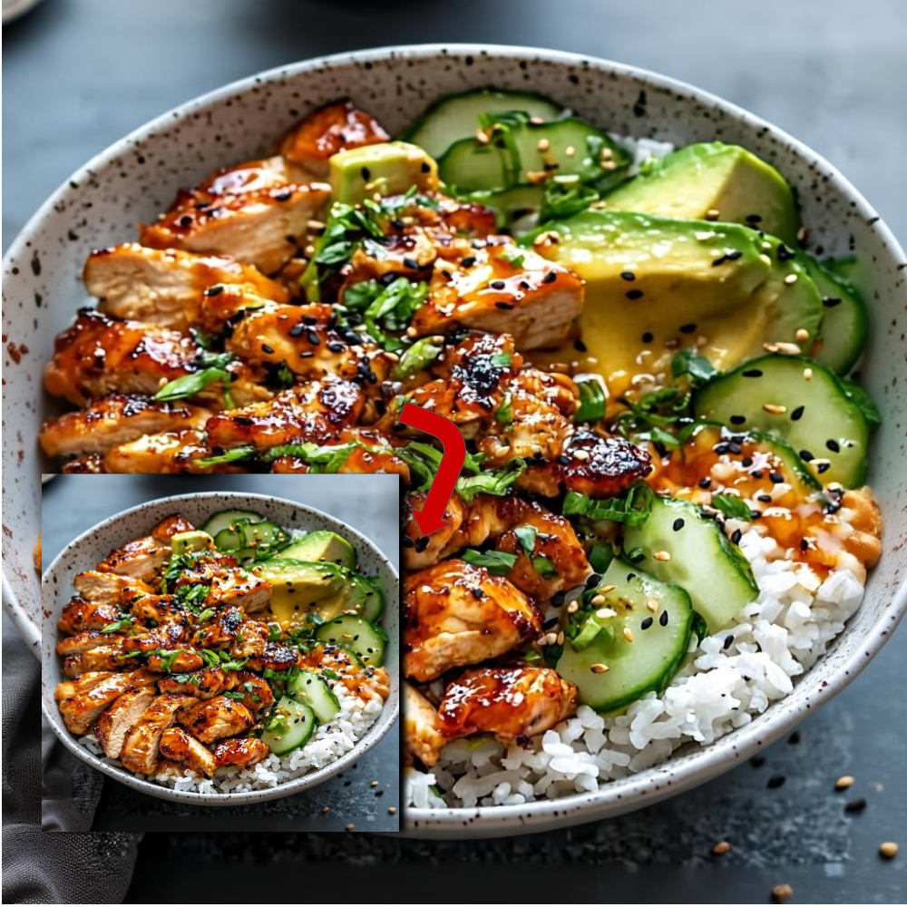 Spicy Honey Ginger Chicken with Yum Yum Sauce