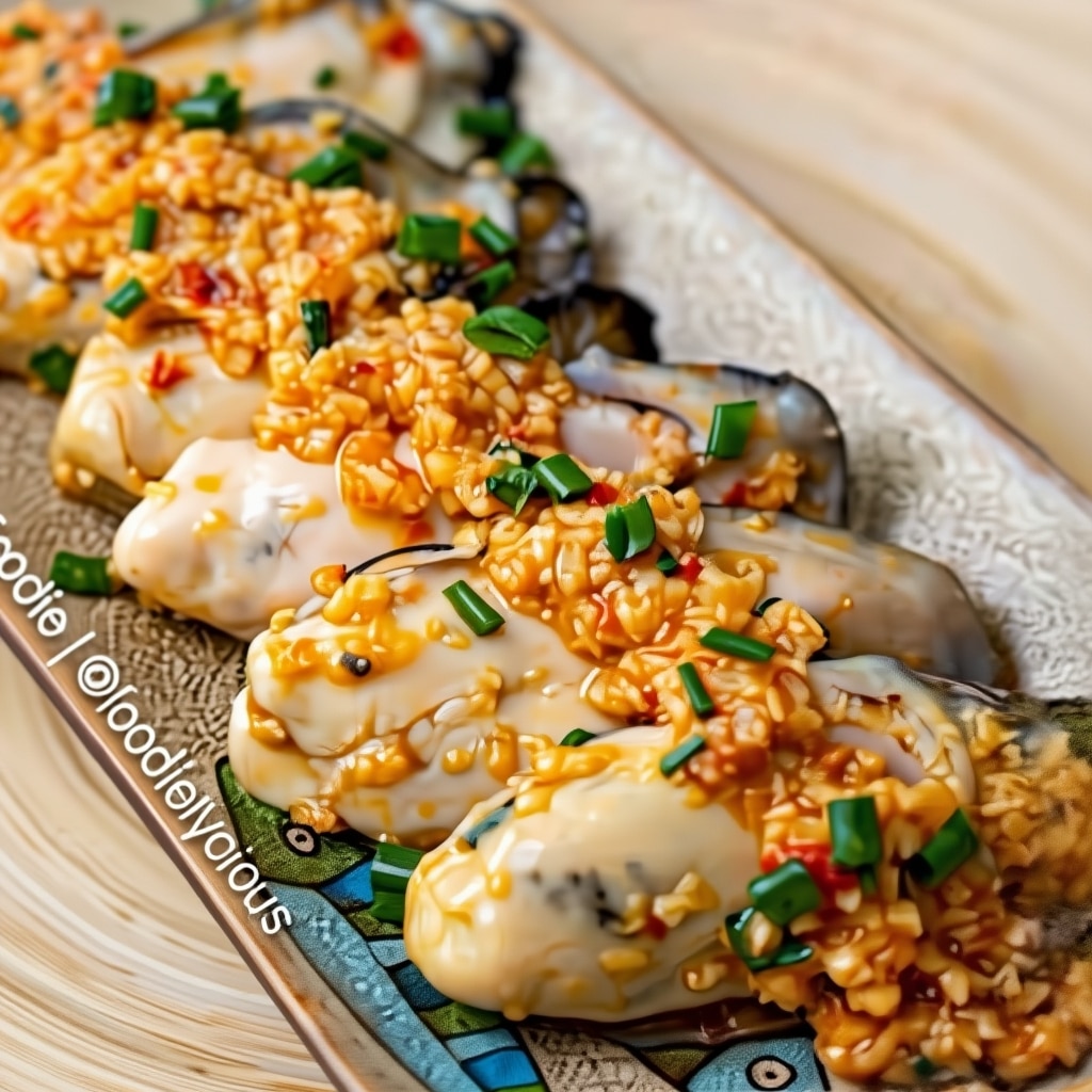 Easy Steamed Garlic Oysters Recipe (Authentic & Fast)