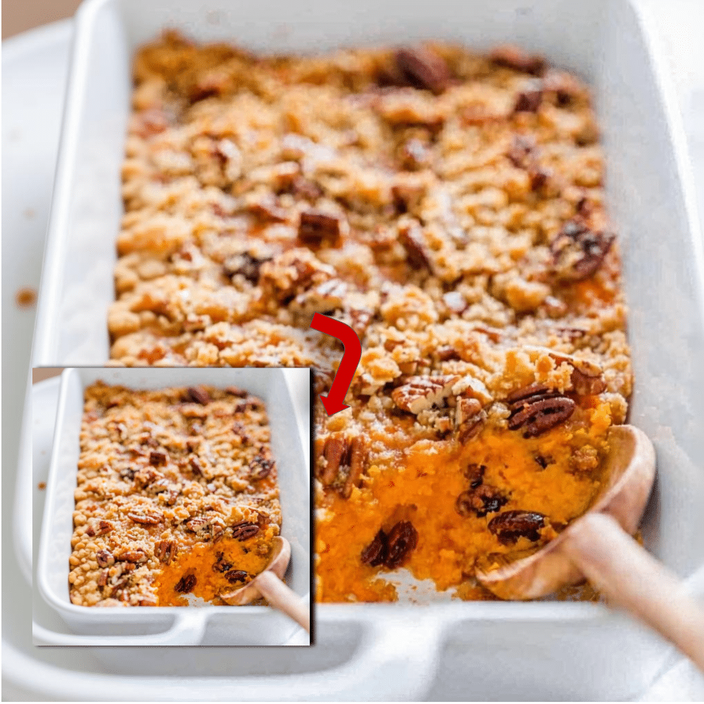 Best Sweet Potato Casserole Pecan Streusel (Easy Recipe!)