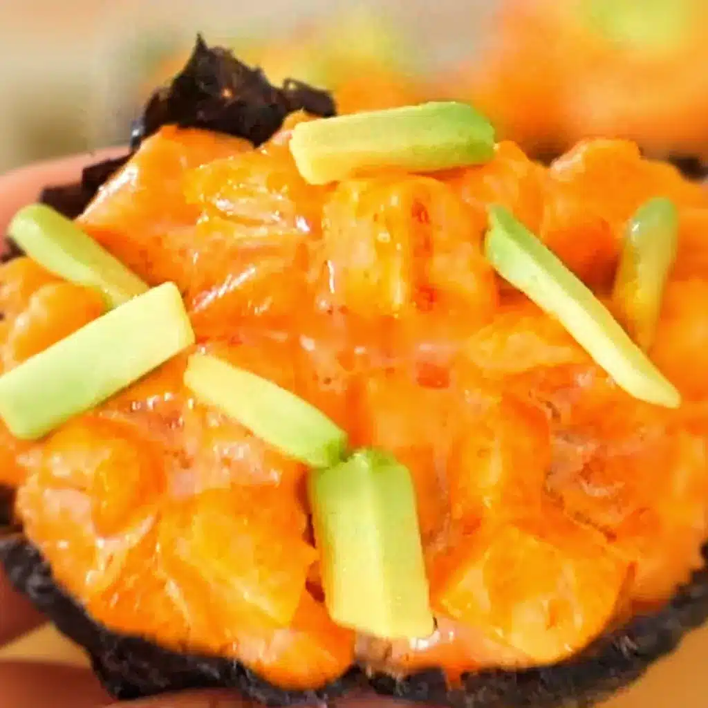 Baked Salmon Sushi Cups Recipe: Easy Viral Appetizer