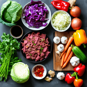 Beef and Cabbage: A Nutritious Meal Option