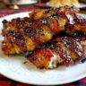 Sweet & Sticky Beef Bacon Wrapped Chicken Tenders Recipe