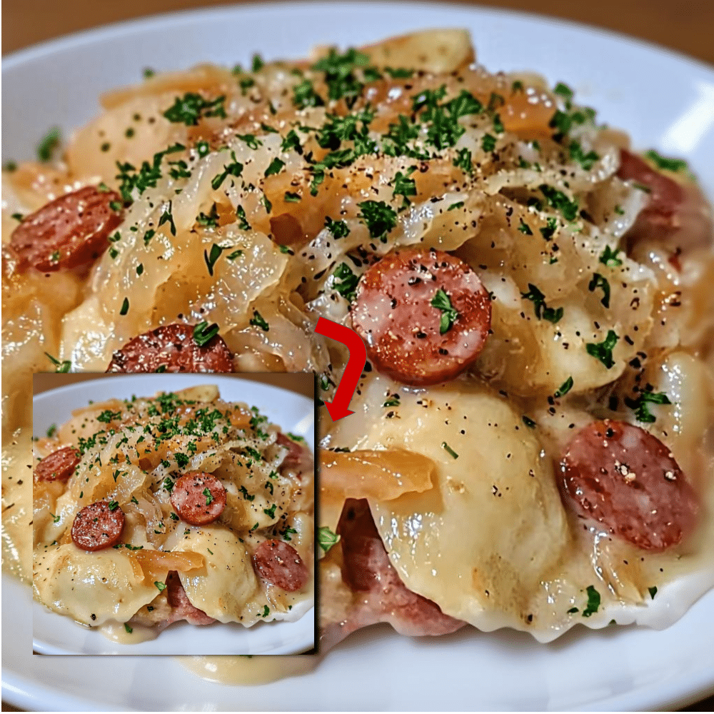 Beef Pierogi Casserole Recipe: Cheesy Kielbasa Comfort Food