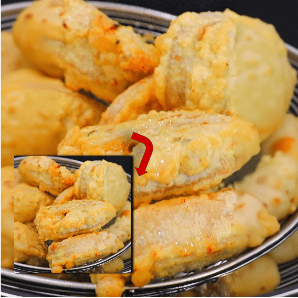 Crispy Beef Stuffed Lotus Root Recipe - Golden & Crunchy