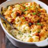 Caramelized Onion Beef Cauliflower Bake: Cheesy & Low Carb
