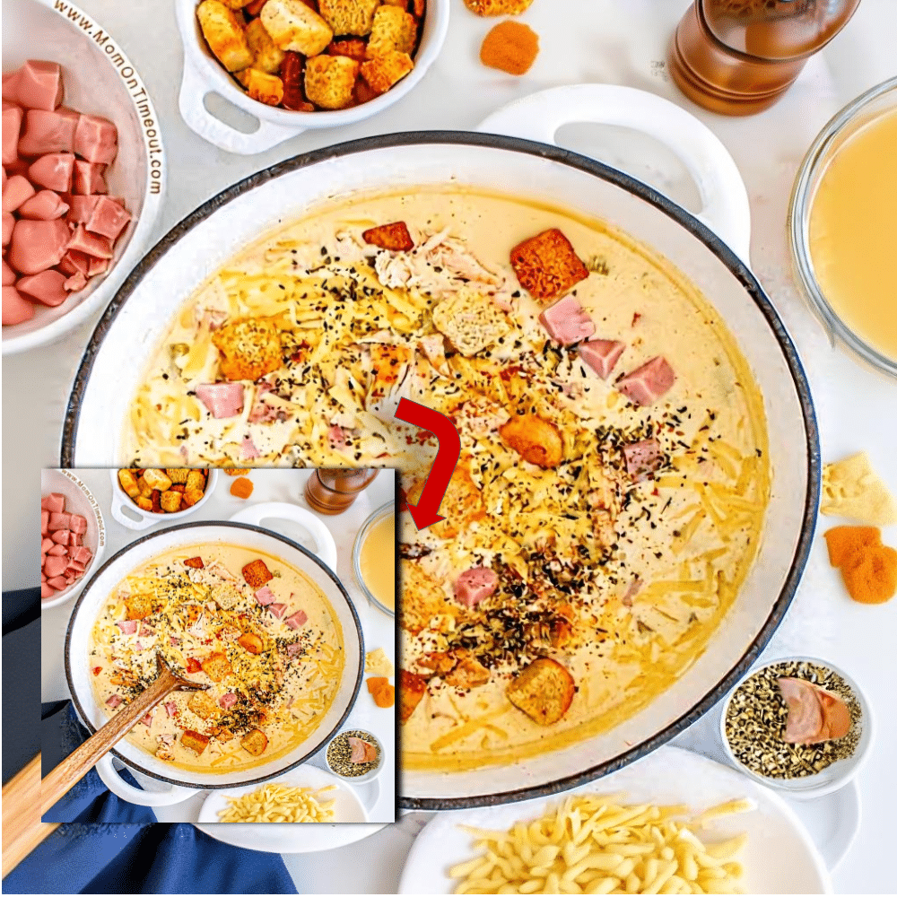 Chicken Cordon Bleu Beef Soup Recipe: Creamy & Cozy 2 Chicken Cordon Bleu Beef Soup Recipe: Creamy & Cozy