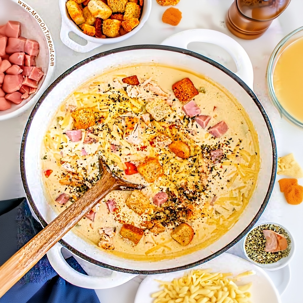 Chicken Cordon Bleu Beef Soup Recipe: Creamy & Cozy