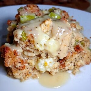 Chicken Cornbread Casserole: Southern Comfort Recipe