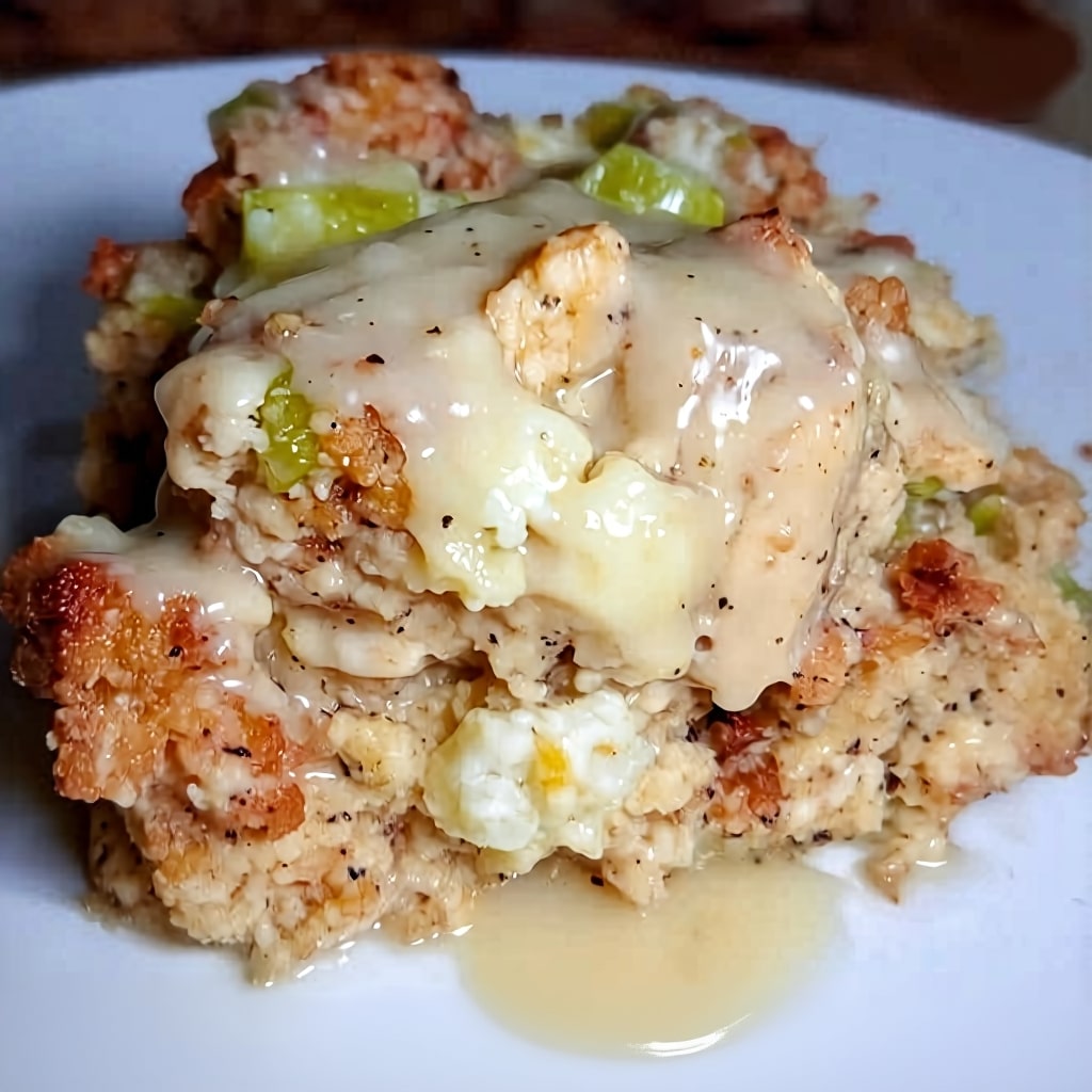 Chicken Cornbread Casserole: Southern Comfort Recipe