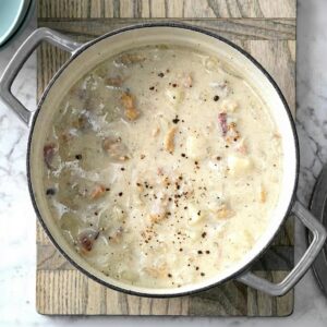 Creamy Beef and Potato Chowder Recipe - A Cruise Ship Souvenir