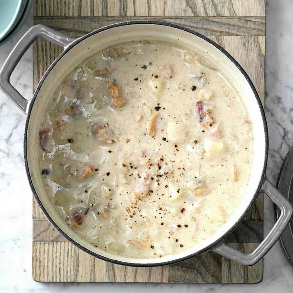 Creamy Beef and Potato Chowder Recipe - A Cruise Ship Souvenir