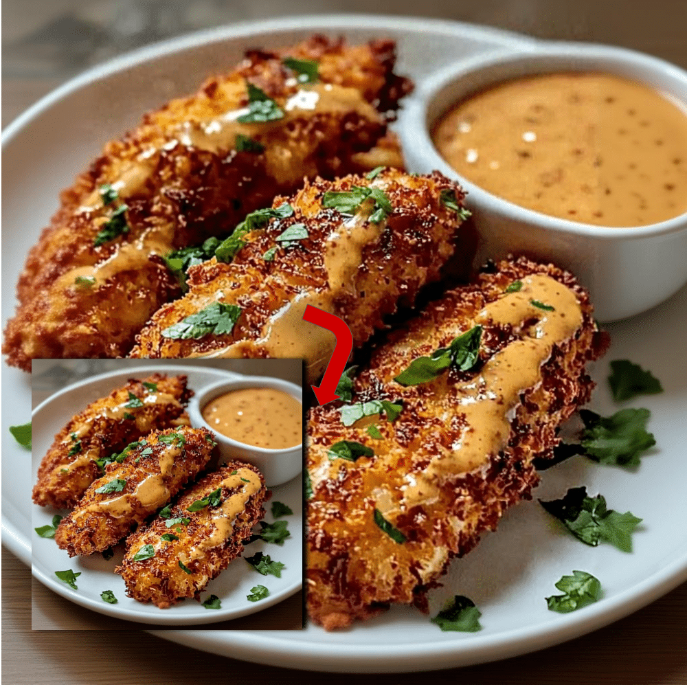 Crispy Coconut Chicken Bang Bang Sauce Recipe 2 Crispy Coconut Chicken Bang Bang Sauce Recipe