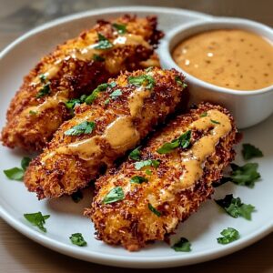 Crispy Coconut Chicken Bang Bang Sauce Recipe 3 Crispy Coconut Chicken Bang Bang Sauce Recipe