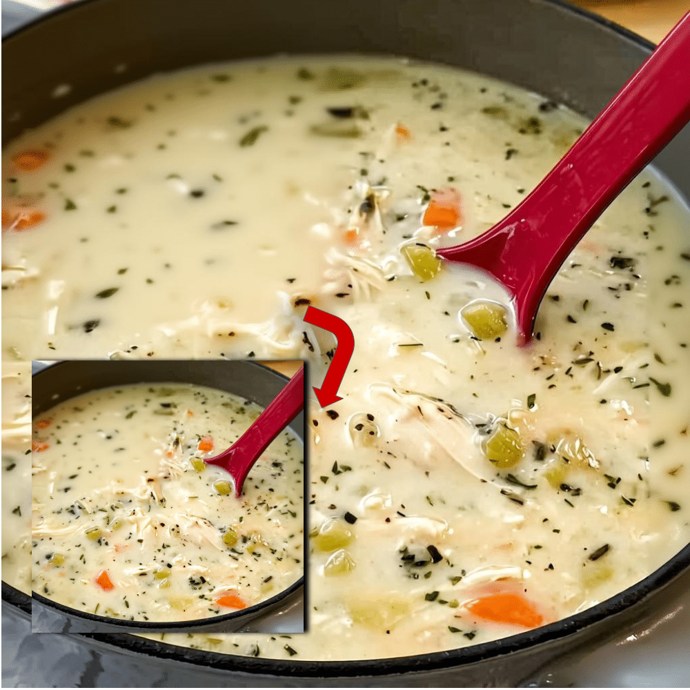 Creamy Chicken Vegetable Soup Recipe: Better Than Panera 2 Creamy Chicken Vegetable Soup Recipe: Better Than Panera