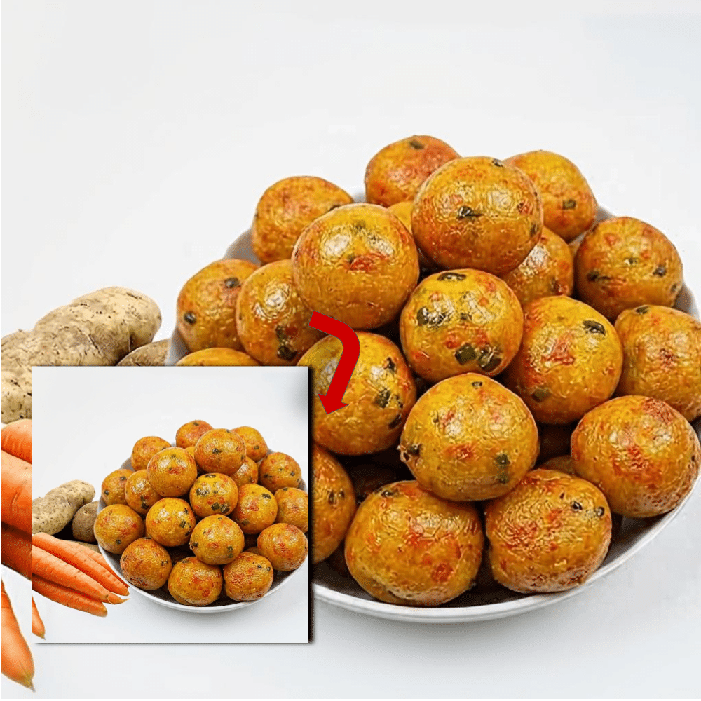 Crispy Beef Carrot Potato Balls Recipe (Easy & Crunchy)