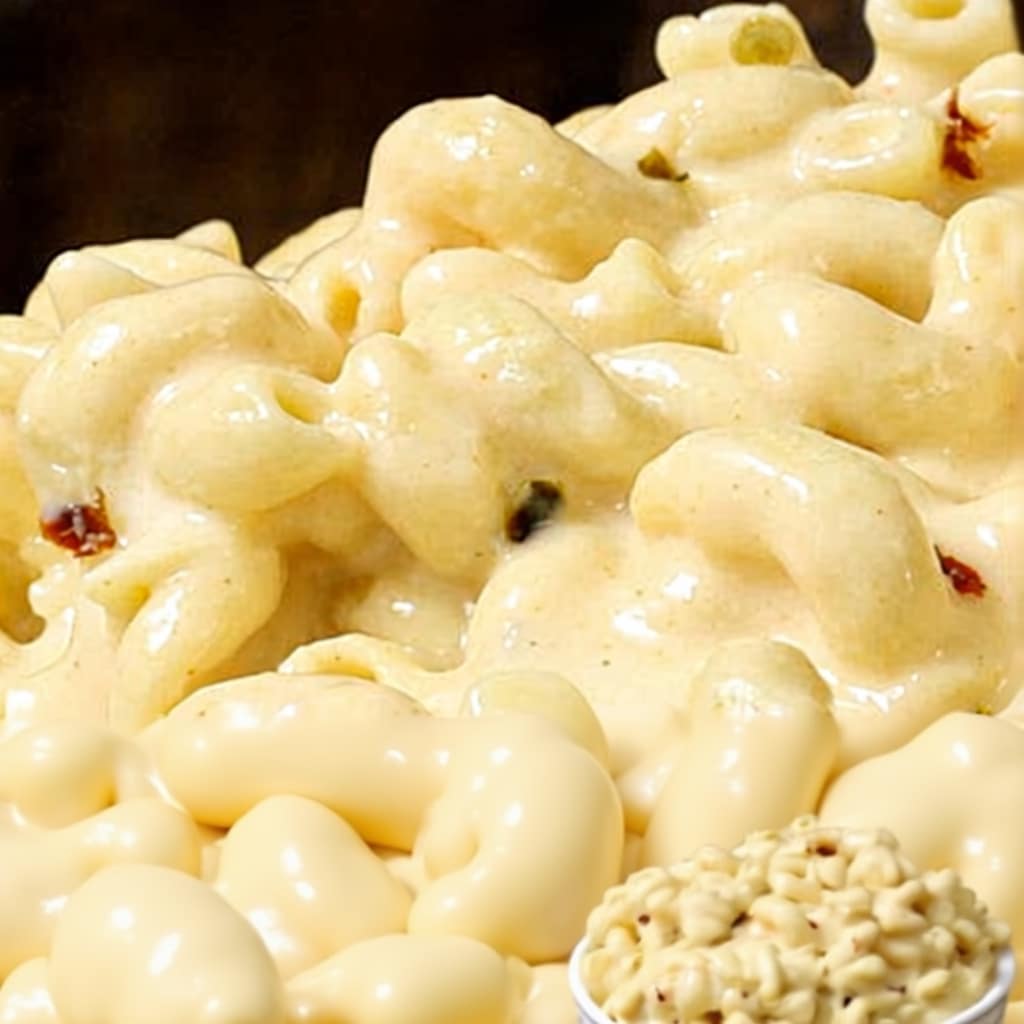 Crockpot Triple Cheesy Mac and Cheese - Easy No-Boil Recipe 1 Crockpot Triple Cheesy Mac and Cheese - Easy No-Boil Recipe