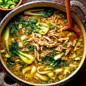 Ginger Chicken and Rice Soup: The Ultimate Comfort Bowl