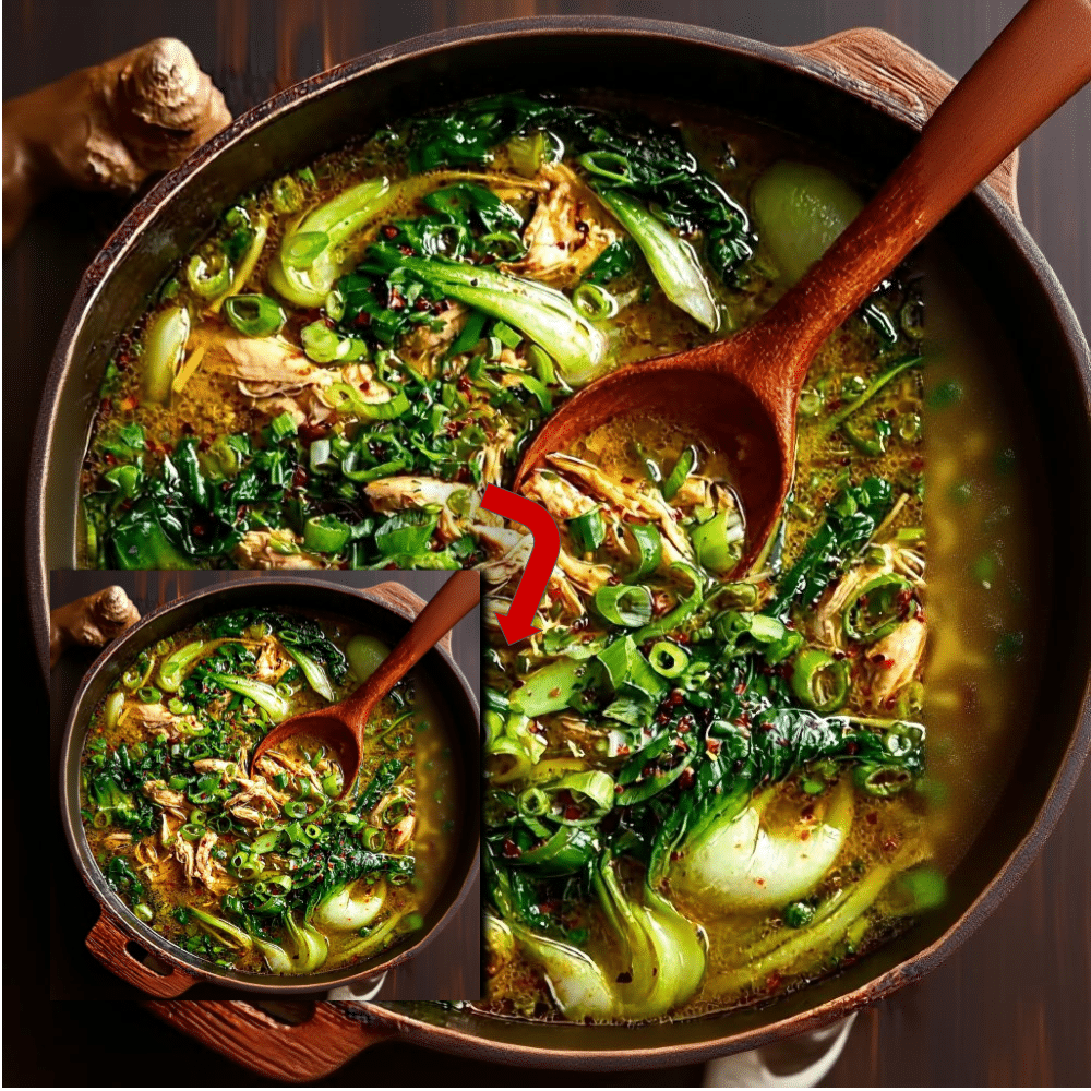 Ginger Beef Soup Recipe: Hearty & Healing with Bok Choy 2 Ginger Beef Soup Recipe: Hearty & Healing with Bok Choy