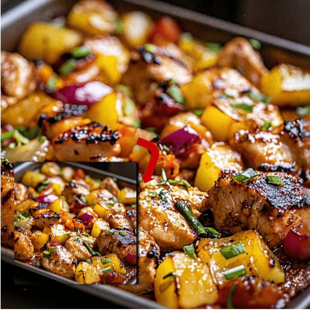 Hawaiian Chicken Sheet Pan Recipe: Easy 30-Minute Dinner