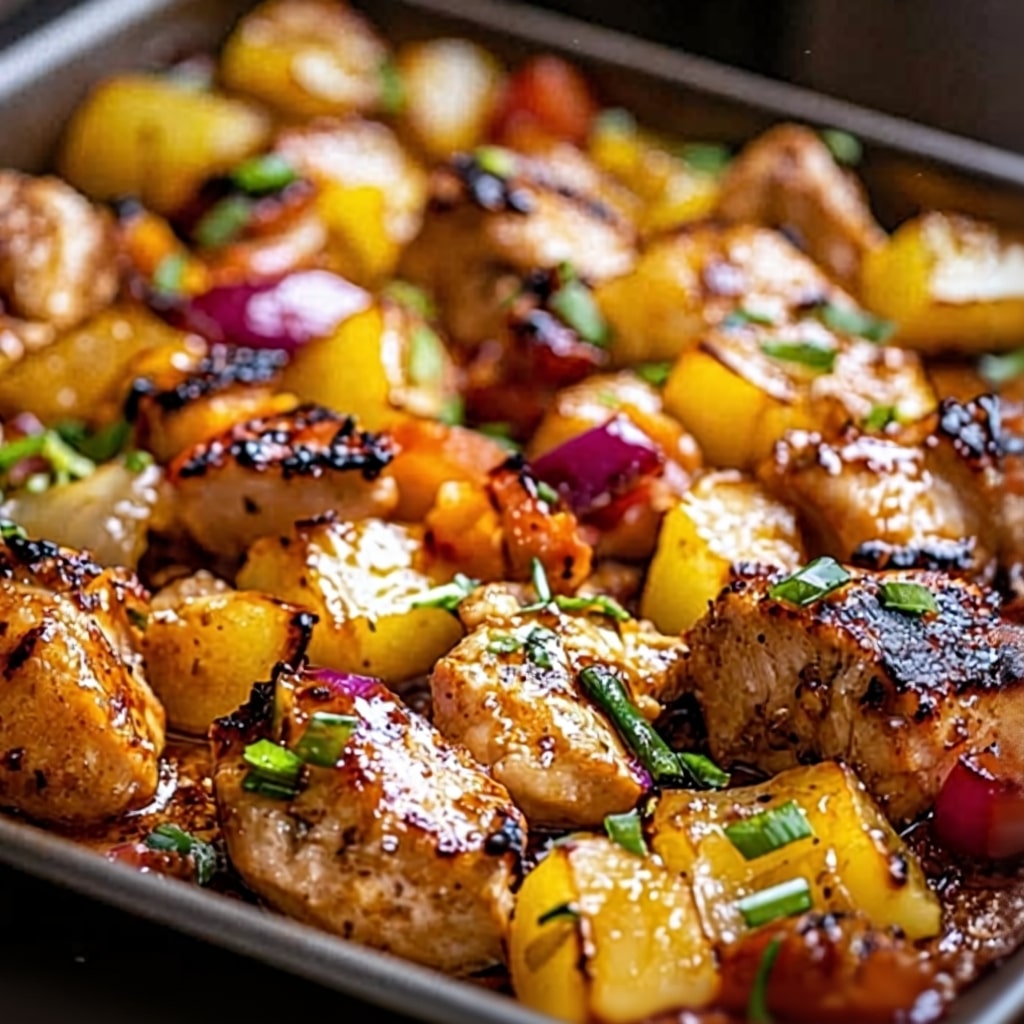 Hawaiian Chicken Sheet Pan Recipe: Easy 30-Minute Dinner