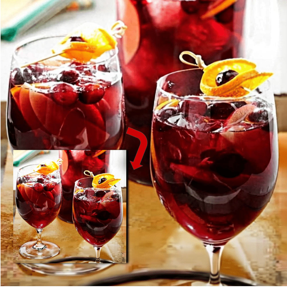 Holiday Fruit Sangria Recipe | Festive Red Wine Cocktail