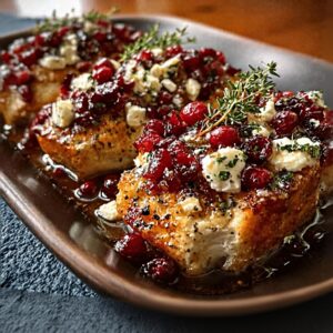 Honey Cranberry Chicken Bake: Easy Stuffed Sourdough Recipe