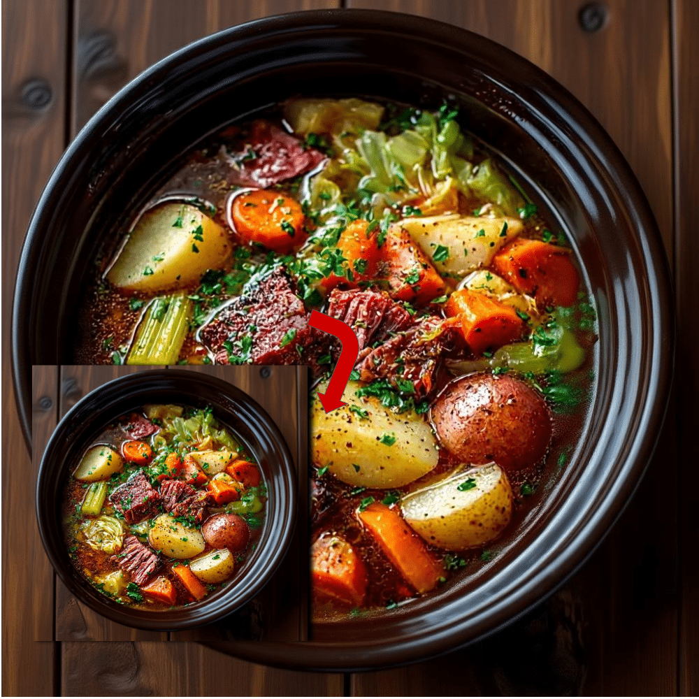 Hearty Irish Corned Beef and Cabbage Stew Recipe