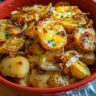 Crispy Oven-Fried Potatoes and Onions Recipe