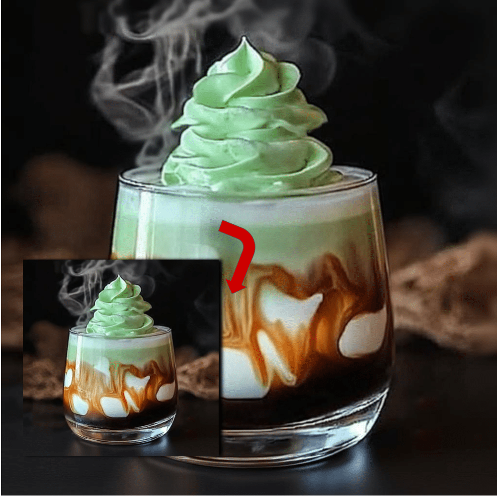 Russian Witch Cocktail: Spooky Mint White Russian Recipe