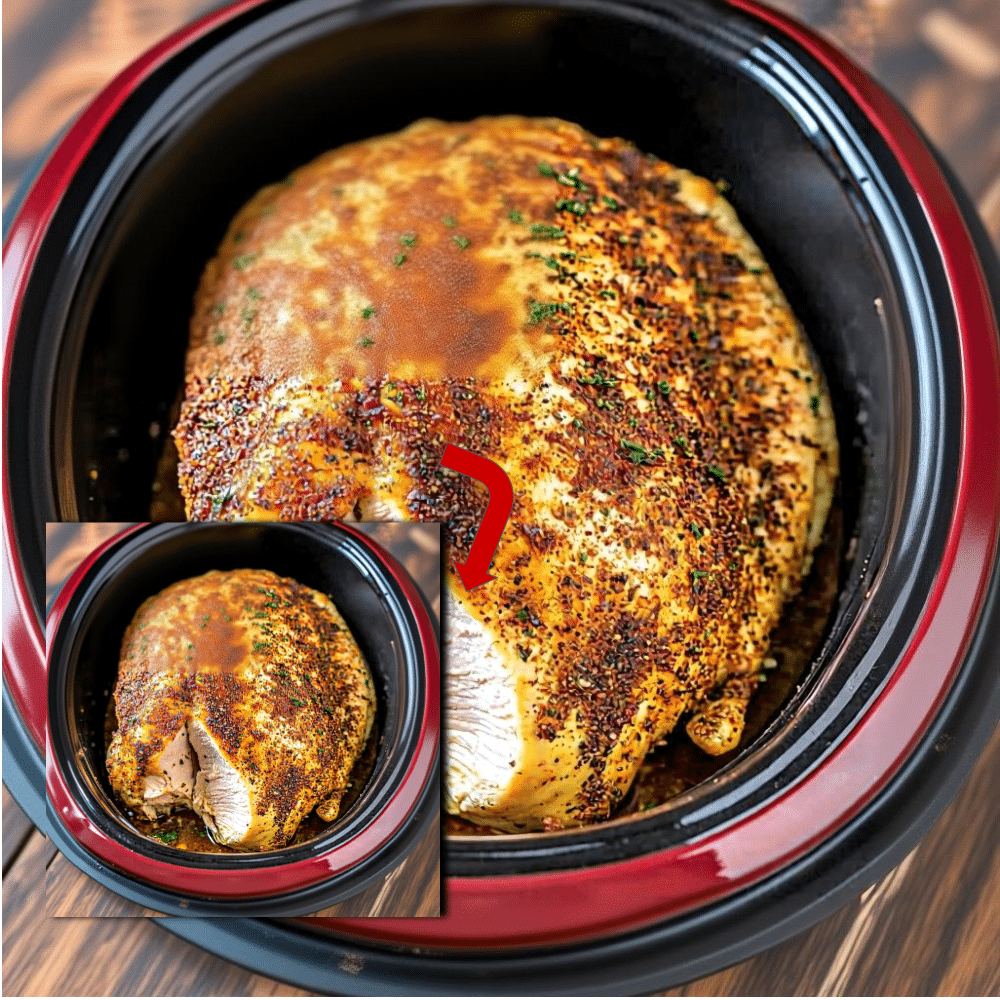 Juicy Slow Cooker Turkey Recipe (Easy & Moist) - 6 Hours